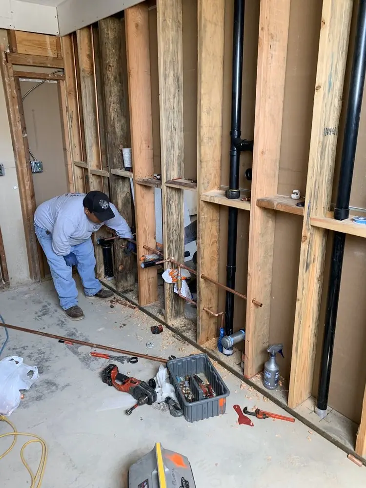 Commercial rough-in plumbing for Commercial Plumbing in Moapa Valley
